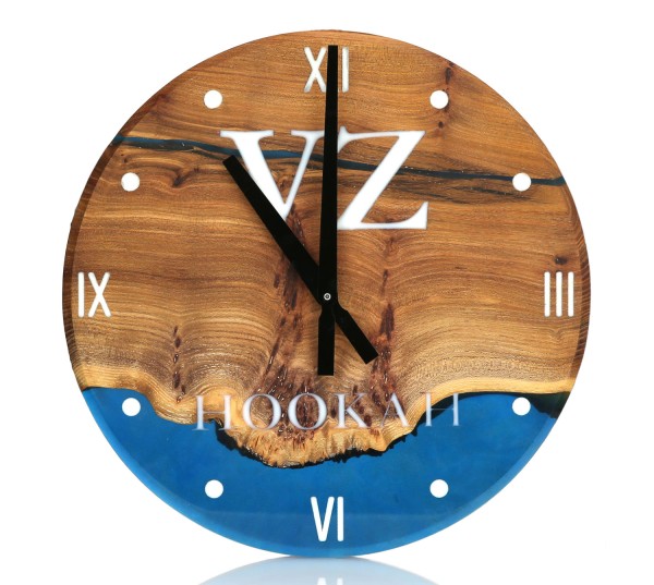 VZ Hookah Exclusive Clock Ocean Blue 2
