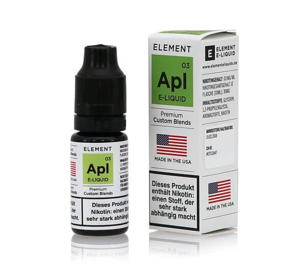Element Apl - Apfel e-Liquid
