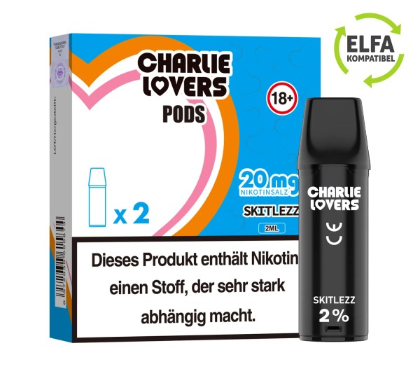 Charlie Lovers Pods - Skittlez 2 St. 20mg/ml
