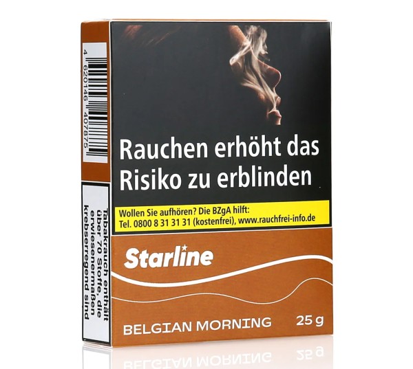 Starline Belgian Morning Shisha Tabak 25g