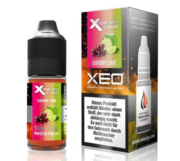 Xeo Nicotine E-Liquid Cherry Lime 3 mg/ml