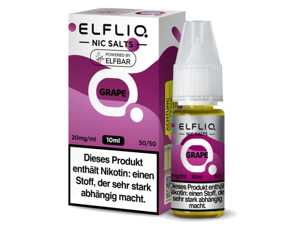 ELFLIQ - Grape - Nikotinsalz Liquid 10 mg/ml