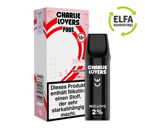Charlie Lovers Pods - Red Love - 1St. 20mg/ml
