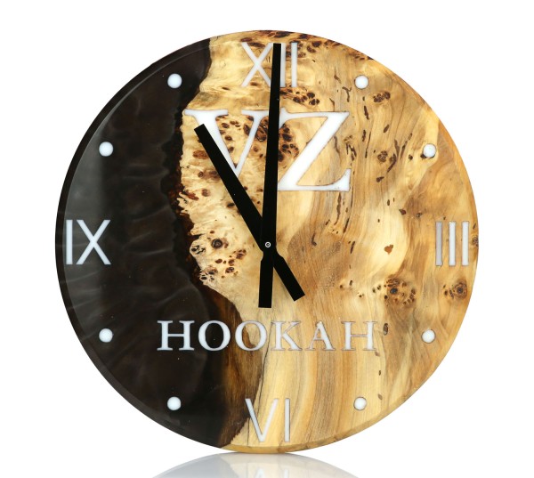VZ Hookah Exclusive Clock Dark Gold 2