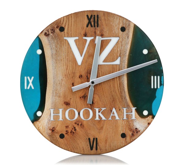 VZ Hookah Exclusive Clock Wavy
