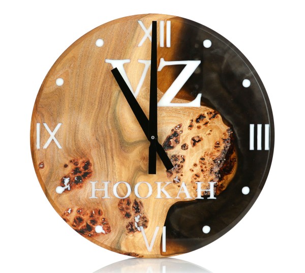 VZ Hookah Exclusive Clock Dark Gold 1