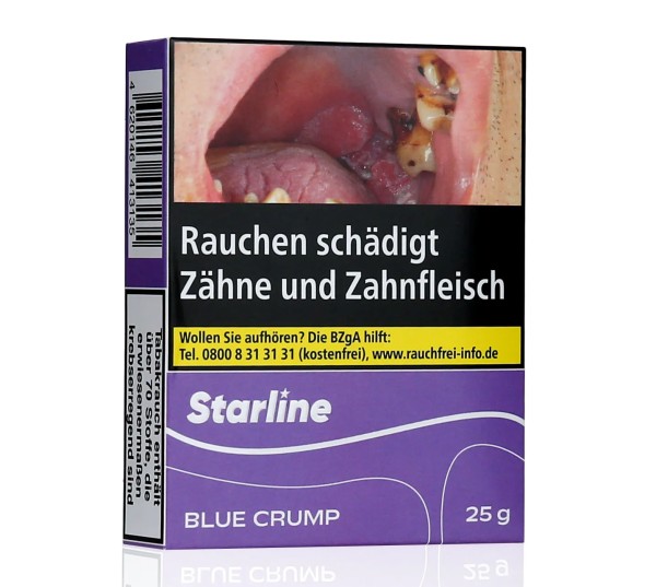 Starline Blue Crump Shisha Tabak 25g