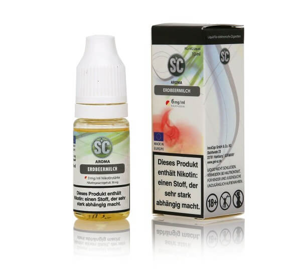 SC Erdbeermilch E-Zigaretten Liquid