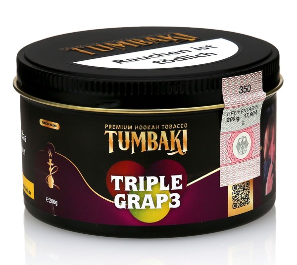 Tumbaki Tobacco - Triple Grap3 200g