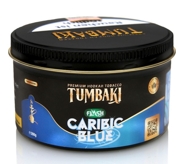 Tumbaki Tobacco - Caribic Blue Flash 200g