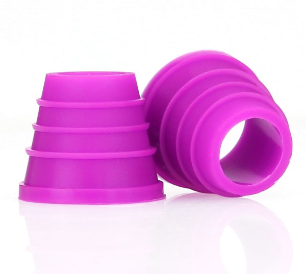 Hookah Bowl Grommet Grip Silicone Purple