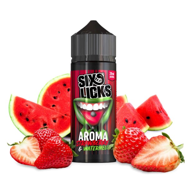 Six Licks - Strawberry Watermelon Aromashot