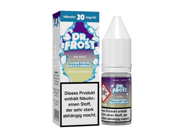 Dr. Frost - Ice Cold - Honeydew Blackcurrant - Nikotinsalz Liquid 20mg/10ml