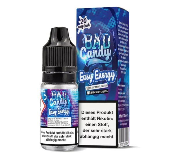 Bad Candy Liquids - Easy Energy - Nikotinsalz Liquid 20 mg/ml