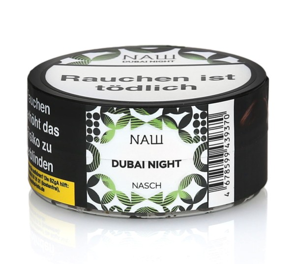 Nash Tobacco - Dubai Night Shisha Tabak 25g