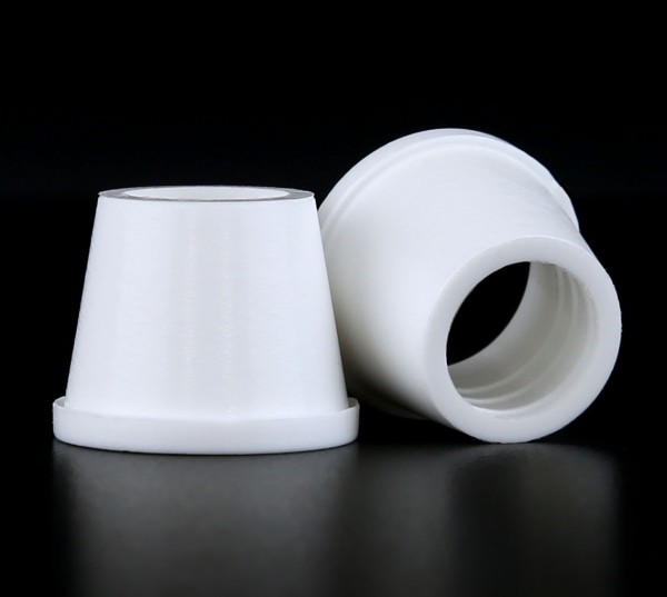 Hookah Bowl Grommet Step Silicone Thin White
