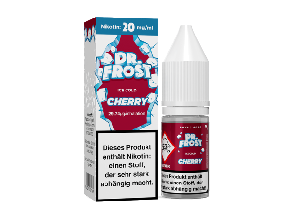 Dr. Frost - Ice Cold - Cherry - Nikotinsalz Liquid 20mg/10ml