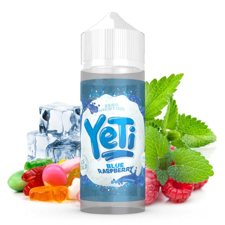 Yeti Blue Raspberry 100ml Liquid