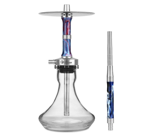 First Hookah Core Mini 18682 Blue Red White