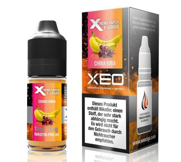 Xeo Nicotine E-Liquid Chiba Kiba 6 mg/ml