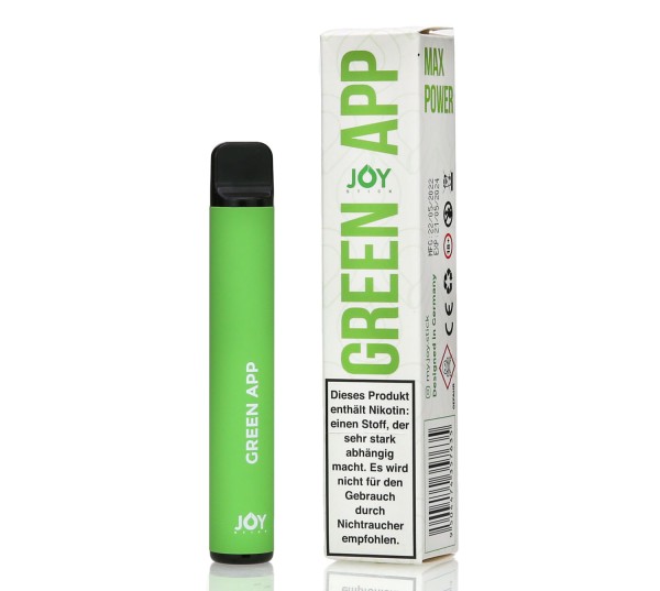 JOY - GREEN APP Einweg E-Zigarette 600 20mg/ml