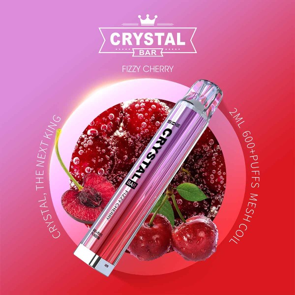 Crystal Bar Vape Fizzy Cherry 20 mg/ml