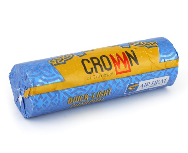 Carbopol Crown Kohle selbstzündend - 40 mm 10 Stück