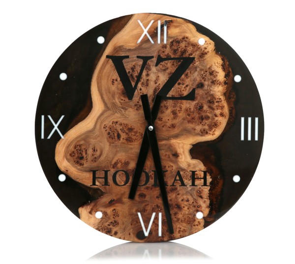 VZ Hookah Exclusive Clock Obsidian Black