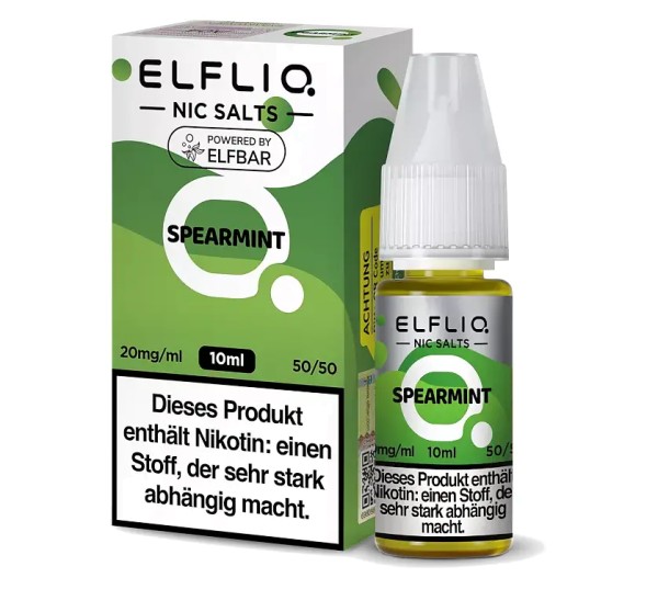 ELFLIQ - Spearmint - Nikotinsalz Liquid 10 mg/ml