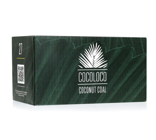 Cocoloco Premium 27er Shisha Kohle 1kg